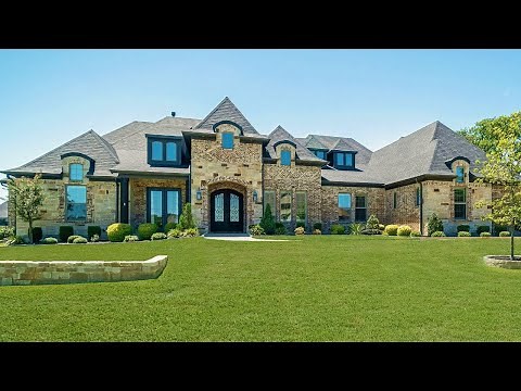 Over 6,600 SF Mansion, 1.66-Acre, Pool, 2 Hidden Rooms, 1-Story Custom Home North of Dallas