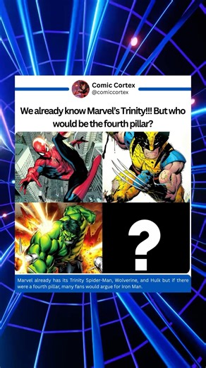 Who do you think is gonna be the fourth marvel.#marvel #mcu #hulk