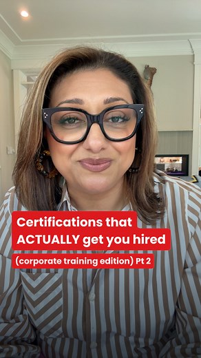 Most people think stacking certifications will get them a corporate training job. Then they wonder why nobody's calling 🤷‍♀️ Credentials open doors. But what actually gets you hired is proof you can already do the work. How to actually break into corporate training 👇 1. Create a training sample - Don't wait for permission. Design a 20-minute workshop on something you know cold - leadership, communication, project management. Deliver it to a small group and record it. That's your proof of conce