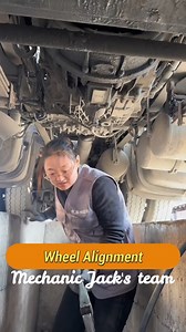183K views · 630 reactions | #mechanicjack #mechanic #truck #wheels #alignment | Mechanic Jack's team | Facebook