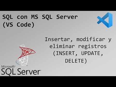 5 - Insertar, modificar y eliminar registros (INSERT, UPDATE, DELETE) | SQL con MS SQL Server