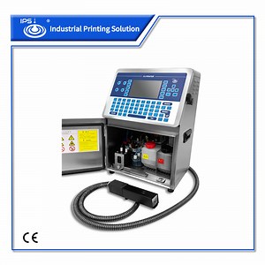 [Hot Item] Date Printer Cij Inkjet Expiry Pigment Ink Belt Conveyor Machine Batch Code Logo Printing for Cosmetic