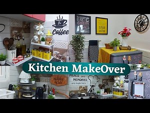 Kitchen Makeover | Rental Friendly | Small Countertop Organising Ideas | NitzLifeStyle