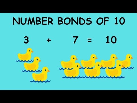 How to make the number bonds of 10 | Addition pairs | Number bonds for subtraction