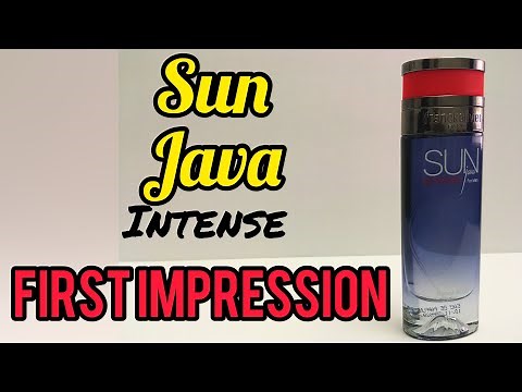 Sun Java Intense For Men | Fragrance Review | First Impression | Franck Olivier