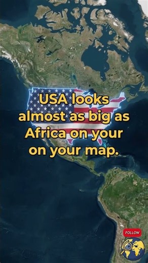 The USA vs Africa size comparison that will shock you#didyouknow #history #eastshield