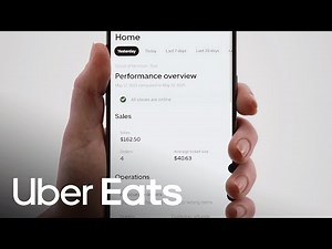 How to navigate the Uber Eats Manager mobile app | Uber Eats