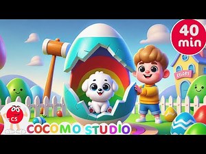 Color Eggs for Toddlers | Fun Nursery Rhyme