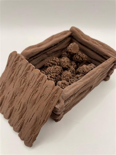 Cascadia Pinecones & Log Bin - Etsy