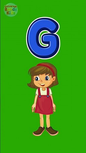 G for Girl 👧 | Learn Letter G for Kids