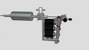 Tattoo machine - Download Free 3D model by sayshong