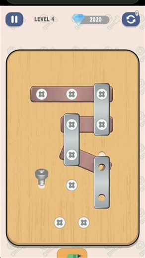 Nut and Bolt 🔩🧩 | Ultimate Puzzle Challenge | Can You Unscrew Them All?#zarvixgaming