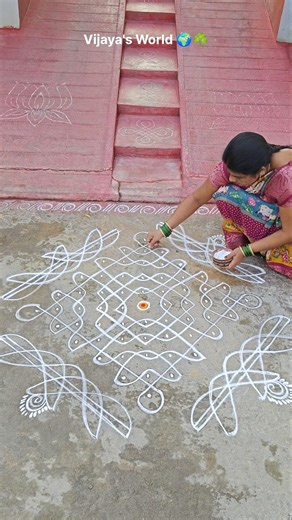Good Morning|Morning muggulu|Simple Rangoli designs|Daily kolam|