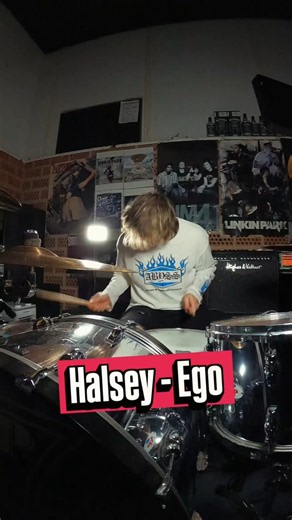 Halsey - Ego drum cover 🥁🥁