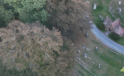 Watch: Historic Mass. cemetery hosts lantern-lit tours where actors bring the dead to life