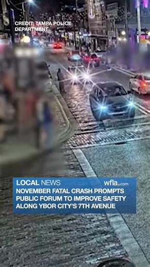 "SNATCHED FROM OUR HEARTS": The City of Tampa, members of the city council and the Tampa Police Department invited residents of Ybor City to have conversations about the future of 7th Avenue in Ybor City. https://www.wfla.com/news/hillsborough-county/november-fatal-crash-prompts-public-forum-to-improve-safety-along-ybor-citys-7th-avenue/ | WFLA News Channel 8