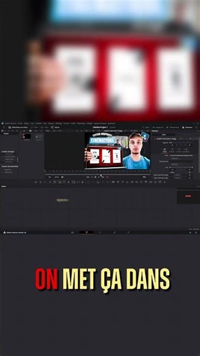 Combo Fusion : comment garder le MediaIn proprement #lbdavinci #montagevideo