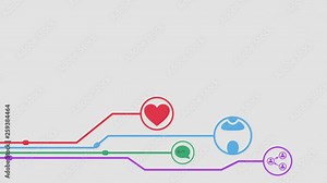 animated social media icons, luma matte, alpha mask, copy space
