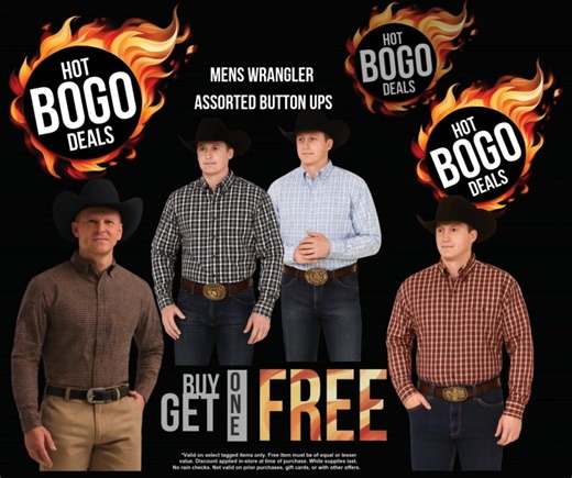 “From ranch-ready plaids to rodeo bold—our men’s Western shirts are moving fast. Stock up now before your size rides off.” #WesternWear #CowboyStyle #RanchReady #RodeoLooks #PlaidSeason #MensWesternFashion #TheFort | The Fort - South Lincoln