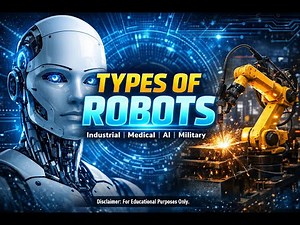Types of Robots | Different Types of Robots Explained in Hindi | Robotics Engineering