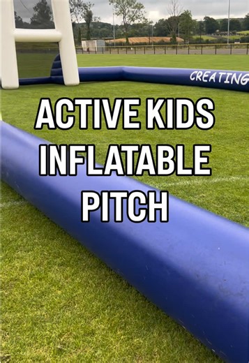 Last year, we finally welcomed our brand-new Active Kids inflatable football pitch ⚽️🎉 Perfect for summer camps ☀️, school fun days 🏫, and events 🎈, this pitch can be set up for GAA 🏐, rugby 🏉, or soccer ⚽️ — making it super versatile for any sports-themed day. 📩 Get in touch and let us help you plan the perfect event, with our inflatable pitch and other fun inflatables to match! 🙌 #ActiveKids #KidsFootball #SchoolFunDay #inflatablehire