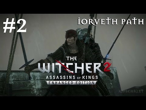 The Witcher 2: Assasins of Kings - Iorveth Path All Cutscene part 2 (Chapter 2)