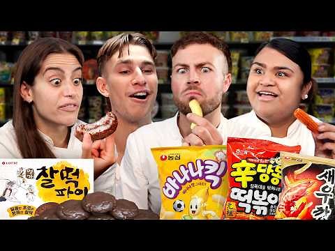 British Chefs review viral Korean Snacks (ft. Fallow)