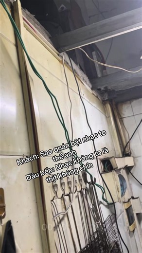 Nhạc không to là thịt không chín - đoạn đối thoại quán bếp