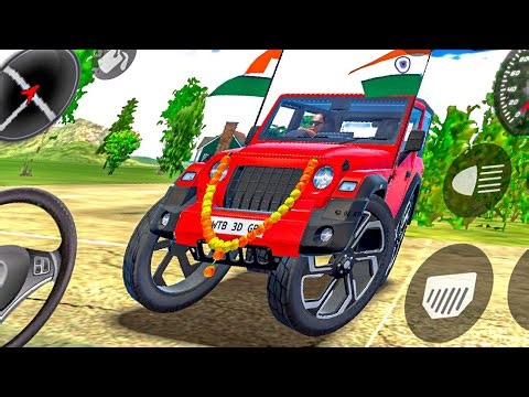 Modified Mahindra Thar Car Games: Indian Cars (Gadi Wala Game) - Car Game Android Gameplay 2025