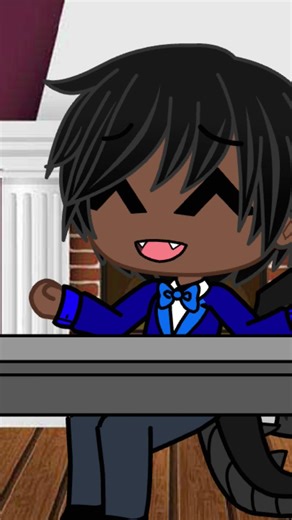 why are you blinking so much / gacha club #gacha #gachaclub #trend #gachatrend #2danimation #shorts