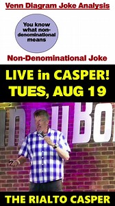 THIS TUESDAY IN CASPER, WY! Don McMillan LIVE! The Rialto Casper Theatre Tuesday, Aug 19 @ 7pm AGT Favorite Don McMillan comes to Casper for the FIRST TIME with his "Engineered for Laughs Tour". This year's show is packed with NEW Charts, Graphs and Lots of Laughs! This WILL BE the Funniest PowerPoint Presentation you'll EVER see! Get Your Tickets Now at: https://www.tixr.com/groups/ceg/events/don-mcmillan-stand-up-comedy-135935 CASPER, WY: Don McMillan LIVE at the Rialto Theatre America's Got T