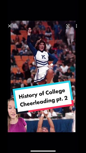 Ah the 80s #cheerleading #cheer #college #cheerleaders #cheersquad #university #80s #90s #universityofkentucky #kentuckycheer #uca #stunt #tumble