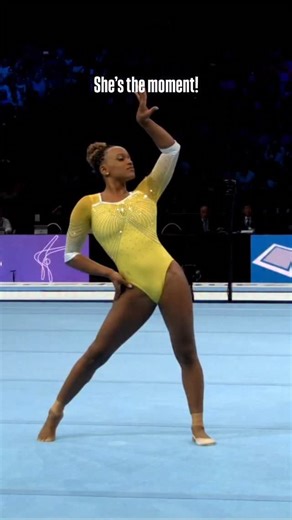 The Olympic Flag Bearer. ✨ See you @rebecarandrade at the @milanocortina2026 Opening Ceremony. ❄️ #WorldGymnastics #Olympics #MilanoCortina2026 | International Gymnastics Federation - FIG