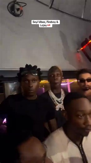 Seyi Vibez, Fireboy and Lojay in the building❤️❤️ #fbreels #reelsfb #seyivibez #reelitfeelit #virals | AfroBeat Snapshots