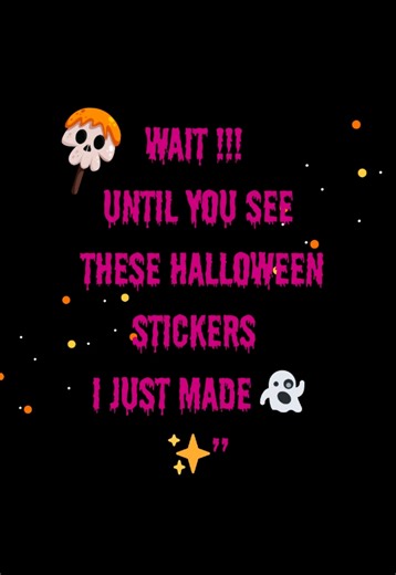 Halloween Stickers for Creative Projects