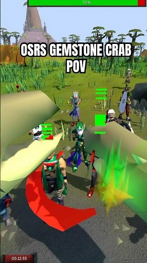 OSRS Gemstone Crab POV