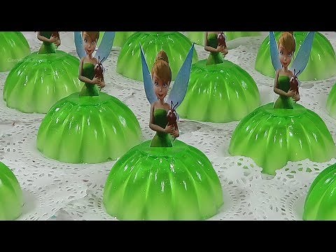 Tinker Bell Fairy Jellies 🌟 Individual, Magical, and Easy for Children's Parties