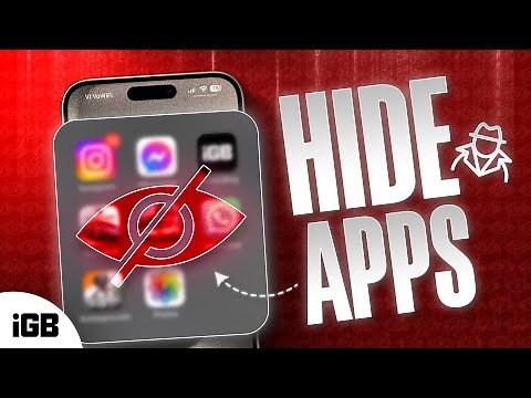 How to Hide Apps on iPhone in iOS 17 🫣 (2024 Guide)