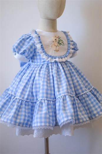 Bunny Easter Spring Dress - Handmade - Etsy