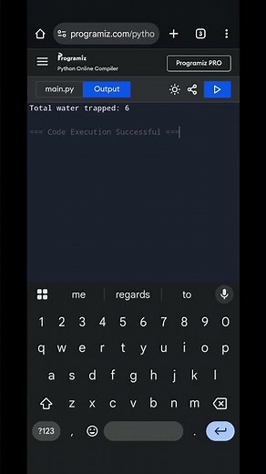 Trapping Rain Water Problem | Optimal Python Solution Using Two Pointers