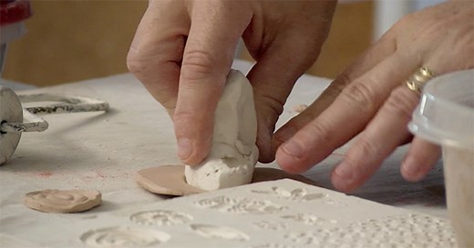 How to Make and Use Sprig Molds for Pottery