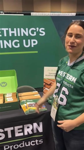 We're officially live at McCoy's Building Supply's Vendor Show, connecting with their staff on Western's industry-leading product lines. Visitors have been excited to learn about our new Thermally Modified Hem-Fir line launching this year and our expertly engineered Clear Overlay Siding that appears identical to Solid Clear from the front. We've also seen a high level of interest in our Primed Bevel Siding from McCoy's store managers that provides a pre-primed option for builders. Thanks to McCo