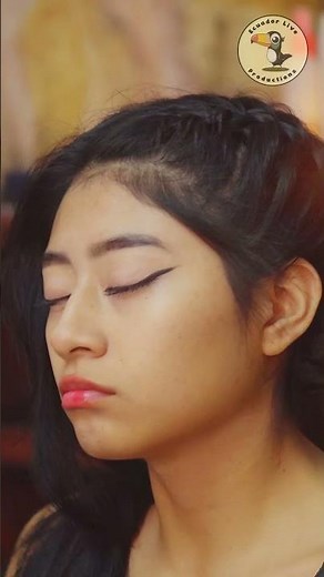 She fell right to sleep! 😴 Gentle whispering ASMR massage & hair treatment #asmr #shorts