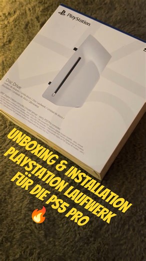 PS5 Pro Laufwerk Unboxing & Installation | Disc Drive für PS5 Pro 🔧🎮