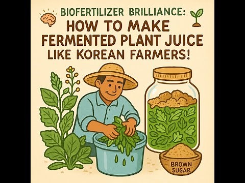 🌱 Fermented Plant Juice (FPJ): The Korean Farming Secret for Explosive Plant Growth 🧪