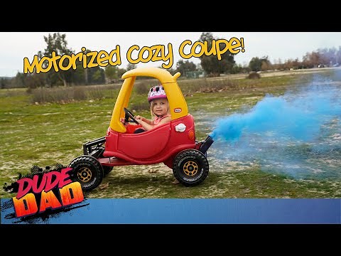 Motorized Cozy Coupe!