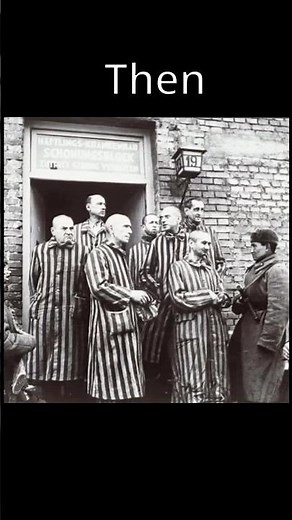 Then and Now: Auschwitz. A Haunting Reminder of History #ww2 #history #auschwitzbirkenau