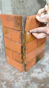 846K views · 3.4K reactions | Bricklaying techniques. Installation must use feeling to produce perfect work. | Mini cement | Facebook