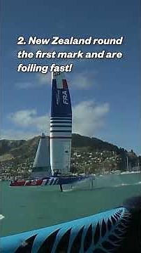 How the Kiwis won at home for the first time ever 😍 #SailGP #sailing #racing