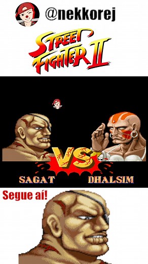 53K views · 1K reactions | SAGAT WINS! #StreetFighterII #streetfighter #snes #retrogaming | Nekko | Facebook